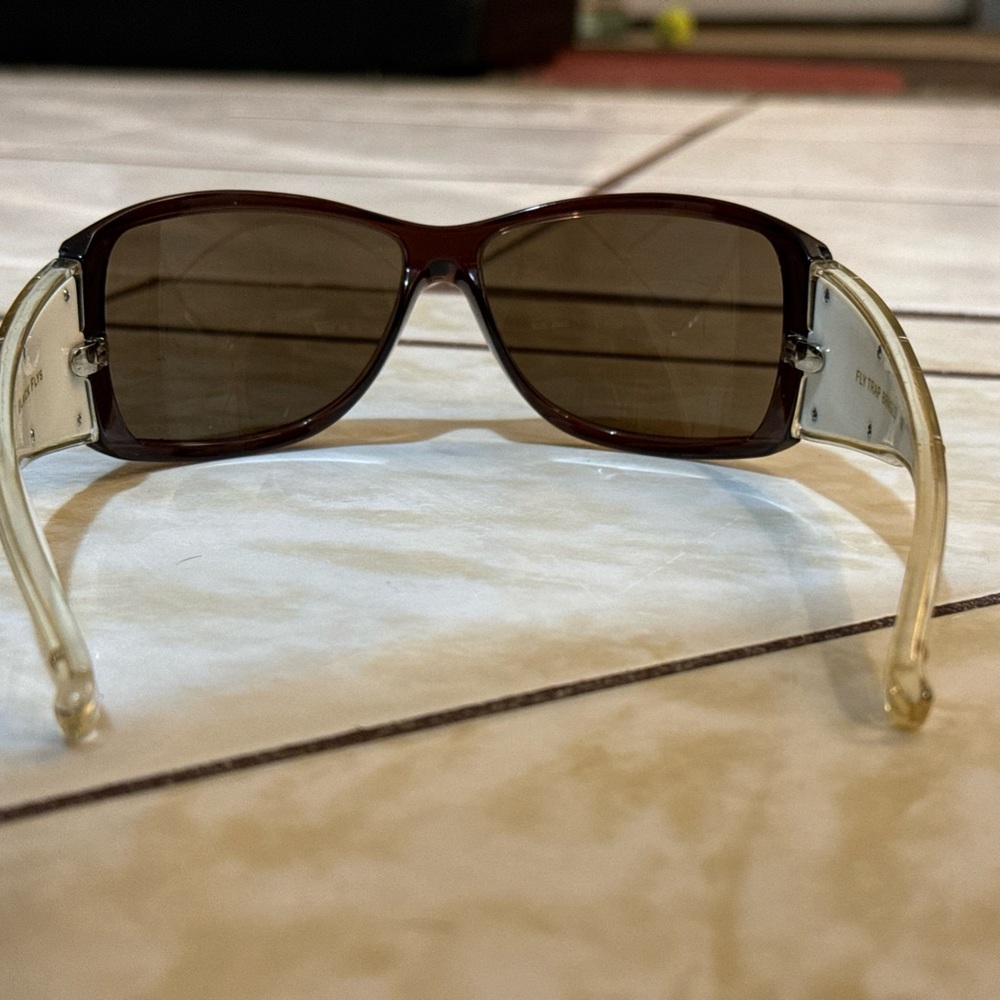 Vintage 1998 Black Fly Sunglasses Women's Fly Girls Flytrap Excellent Condition - Picture 3 of 15